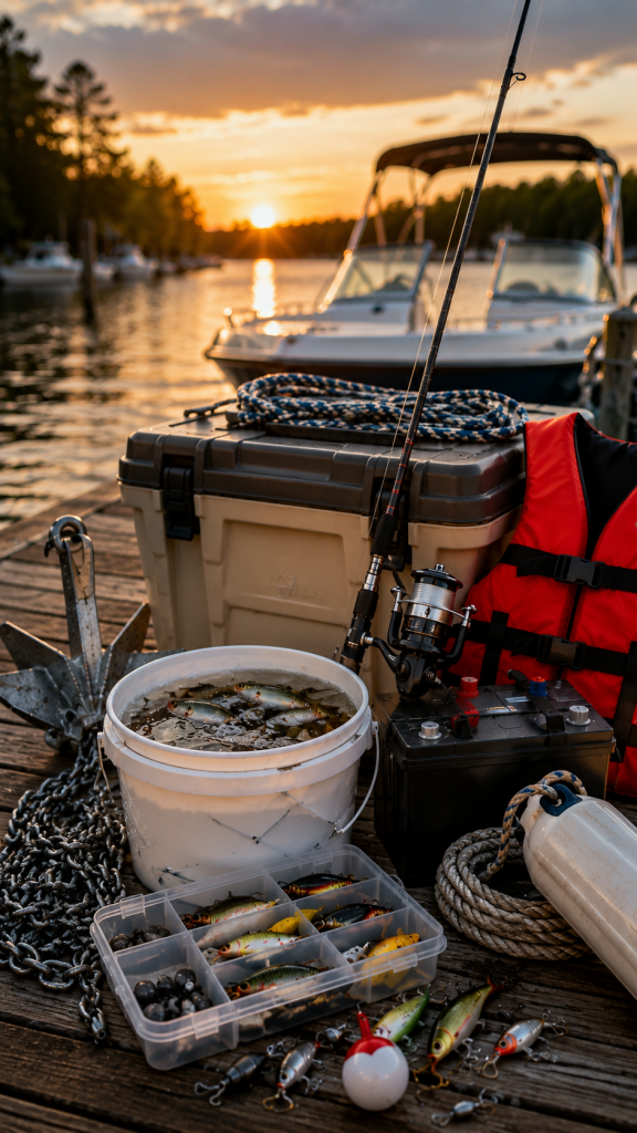 Boating and Live Bait